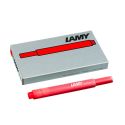 Lamy T 10 Ink Cartridge Refill - Red