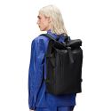 Rains Rolltop Rucksack Large - Black 