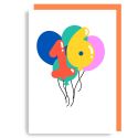 Age Balloon 16 Card