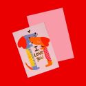 Valentines Dogs Card