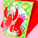 To My Lobster Valentines Card