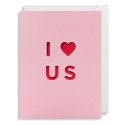 I Heart Us Valentines Card