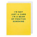 Positive Sunshine Card