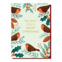 Robins Seed Christmas Card