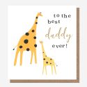 Best Daddy Giraffes Father's Day Card