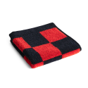 Hay Check Wash Cloth - Poppy Red