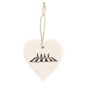 Broadlands Small Heart Beatles Decoration