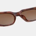 A Kjaerbede Bror Sunglasses - Brown/Demi Light Brown Transparent 