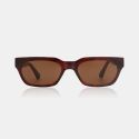 A Kjaerbede Bror Sunglasses - Brown/Demi Light Brown Transparent 