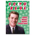 Arsehole Christmas Card