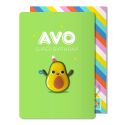 Birthday Avocado Magnet Card