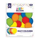Multicoloured Party Balloons - 25pc