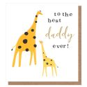 Best Daddy Giraffes Father's Day Card