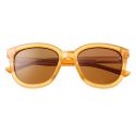 A Kjaerbede Billy Sunglasses - Light Brown Transparent
