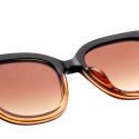 A Kjaerbede Billy Sunglasses - Black/Brown Transparent