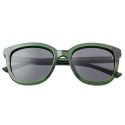 A Kjaerbede Billy Sunglasses - Dark Green Transparent