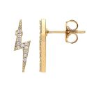 Estella Bartlett Lightning Bolt Earrings