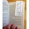 David Shrigley Write Poetry - Magnetic Bookmark