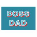 Boss Dad Fridge Magnet