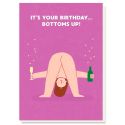 Bottoms Up Card