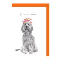 Cockapoo Let's Celebrate Card