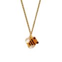 Tatty Devine Mini Bumblebee Pendant Necklace