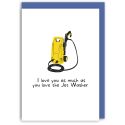 Jet Washer Father's Day Card