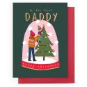 Best Daddy Christmas Card