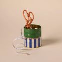 A Dopo Storage Tin - Solid & Striped