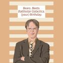 Dwight Schrute Birthday Card