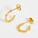 Estella Bartlett Bamboo Hoop Earrings