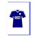 Happy Birthday Everton Blue Card