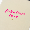 Fabulous Love Card