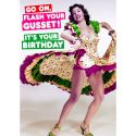 Flash Your Gusset, It's Your Birthday Card