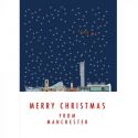 Merry Christmas From Manchester Card 
