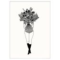 Flower Girl A3 Print