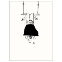 Trapeze Girl A3 Print