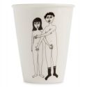 Naked Couple Porcelain Cup