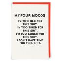 Four Moods Card