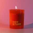 Hot Stuff Colour Candle - Burnt Vanilla