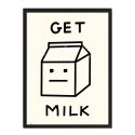 Get Milk A3 Print