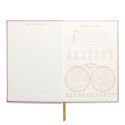 Hardcover Suede Journal - Lilac, Notes