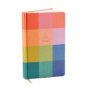 Bookcloth Journal - Rainbow Check