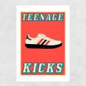 East End Prints Teenage Kicks A3 Print