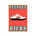 East End Prints Teenage Kicks A3 Print