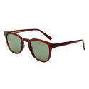 A Kjaerbede Bate Sunglasses - Brown Transparent