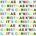 Utility K'Nell It's Christmas Gift Wrap - Set of 3