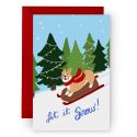 Let it Snow Christmas Card