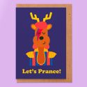 Let's Prance Christmas Card