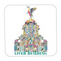 Tula Moon Liver Building Coaster